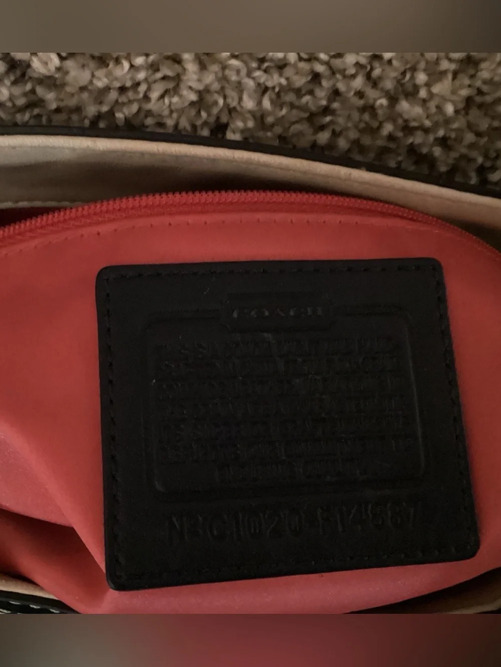 Coach 5 Piece Handbag Lot